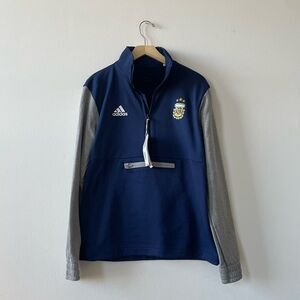 Argentina National Team Adidas Half-Zip Pullover